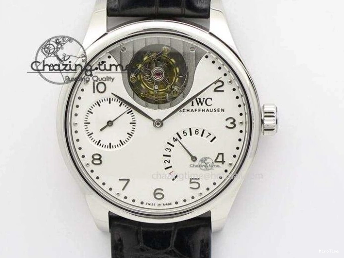 MIROTIME 1230 Portuguese Real PR Real Annual Calendar IW503510 ZF 1:1 Best Edition Green Dial on Black Leather Strap A QuickDry 7097